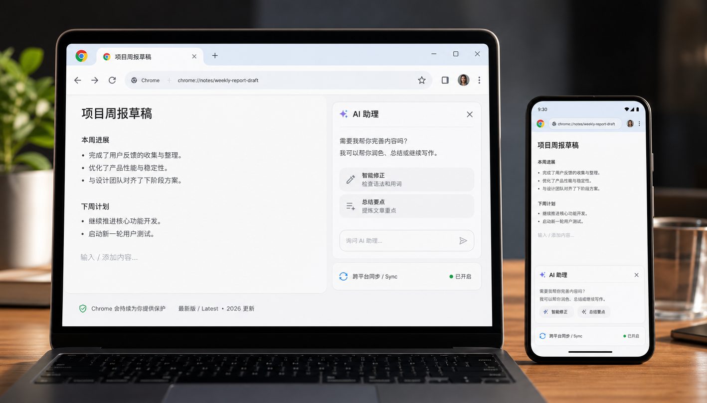 Chrome 跨设备适配图景