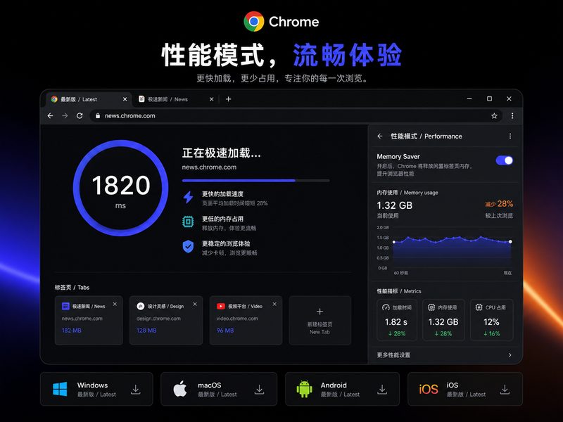 Chrome 性能监控面板可视化